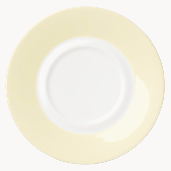 Set di 6 piattini in Fine Bone China Pastel