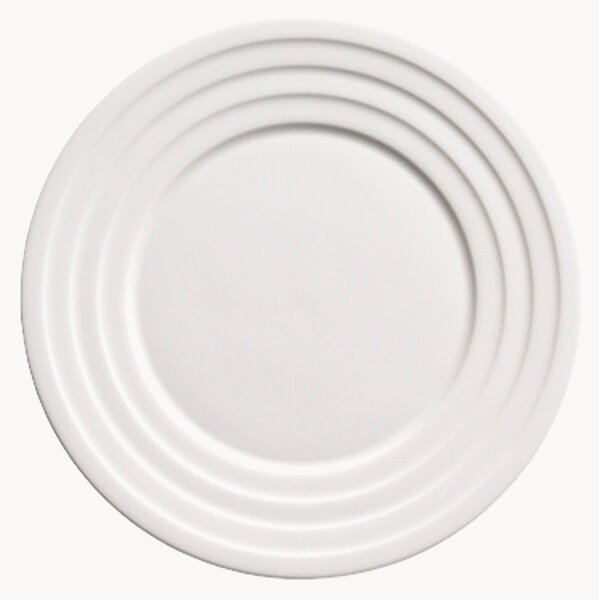 Set di 6 piatti da dessert in Fine Bone China Relief Fine Dining