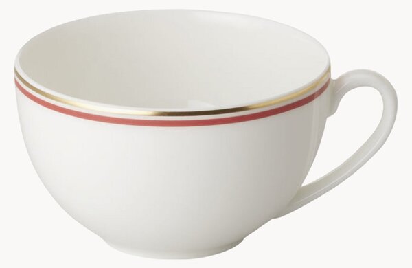 Set di 6 tazze da caffè in Fine Bone China Capri