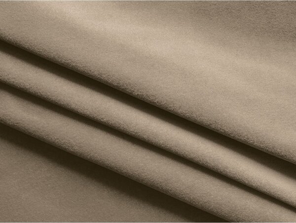 Letto matrimoniale imbottito marrone chiaro con contenitore con griglia 160x200 cm Kiana - Makamii