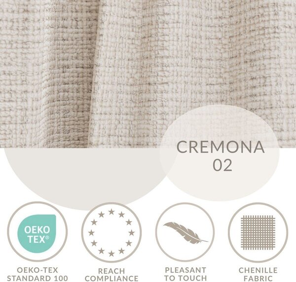 Divano angolare color crema allungabile/con contenitore (con penisola a sinistra/con chaise lounge) con rivestimento in ciniglia Maze – Maison de Rêve