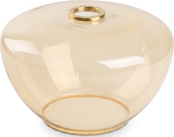 BRILAGI-LED Lampadario a sospensione con cavo RETRO GLASS 2xE27/60W/230V cromo opaco/beige fumé