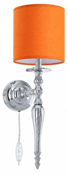 BRILAGI - Applique NUBILA 1xE27/60W/230V cromo lucido/arancione