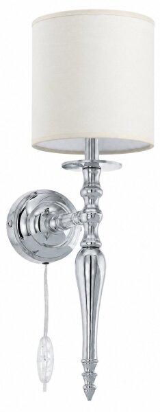 BRILAGI - Lampada da parete NUBILA 1xE27/60W/230V cromo lucido/crema