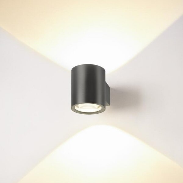 Applique da parete SLV, Oculus, dimmerabile, Bronzo / Ottone anticato, Soggiorno, Alluminio, Moderno