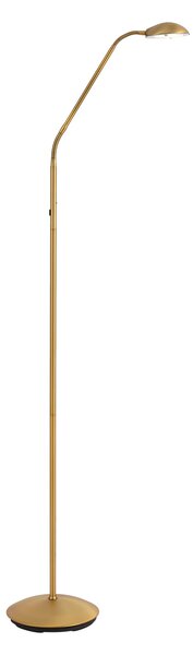 Lampada da terra moderna bronzo con LED dimmerabile a 3 livelli ricaricabile - Waldorf
