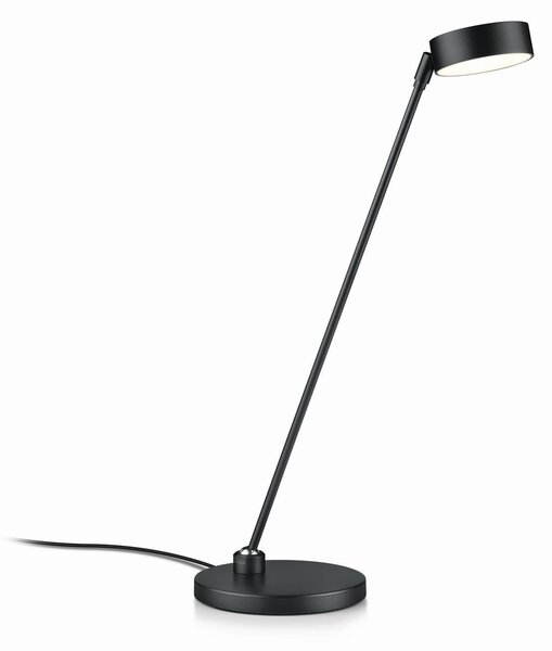 Knapstein Lampada da tavolo Yori, dimmerabile, Nero, Soggiorno / Sala da pranzo, Metallo, Moderno, Lampada da tavolo