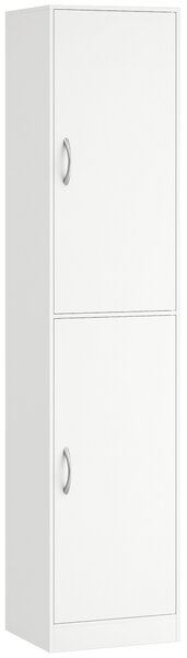 HOMCOM Libreria Alta 180 cm, moderna scaffalatura 5 ripiani regolabili per camera o studio. | Aosom Italy