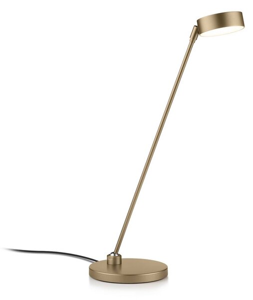 Knapstein Lampada da tavolo Yori, dimmerabile, Bronzo / Ottone antico, Soggiorno / Sala da pranzo, Metallo, Moderno, Lampada da tavolo