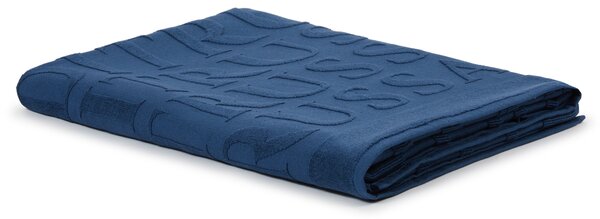 Telo Mare In Acrilico Dralon Surface Beach 95X180 Trussardi Moderno Blue Caleffi