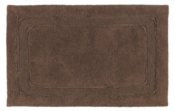 Tappeto D'arredo In Cotone Casablanca 50x80 Carrara Moderno Brown Caleffi