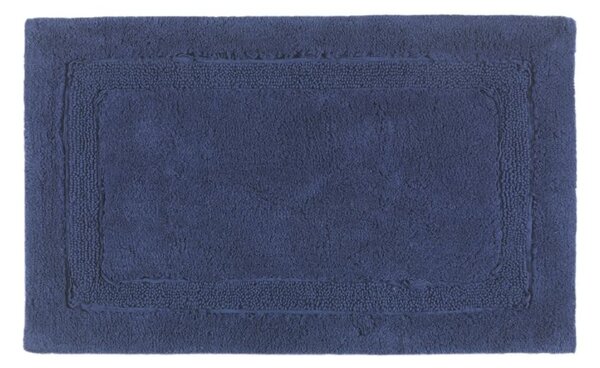 Tappeto D'arredo In Cotone Casablanca 50x80 Carrara Moderno Blue Caleffi