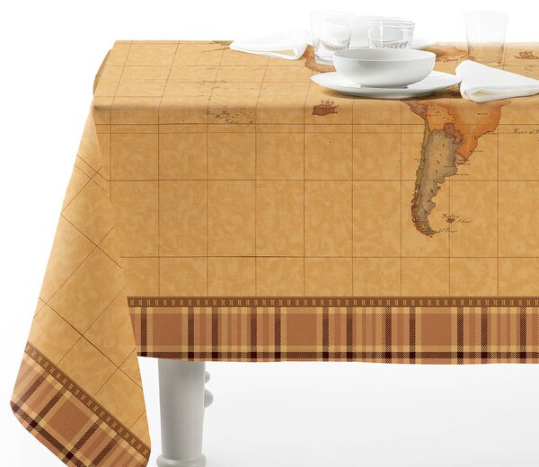 Tovaglia Da Cucina In Cotone Geo Tartan CM. 150X150 Alviero Martini 1A Classe Geo Caleffi