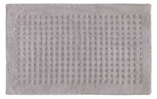Tappeto D'arredo In Cotone Fiocco 50x80 Bellora Continuat. Moderno Grigio Caleffi