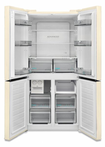 Sharp Frigorifero Americano Side by Side 488 Litri Classe E No Frost colore Beige - SJ-NFA15IMXJE