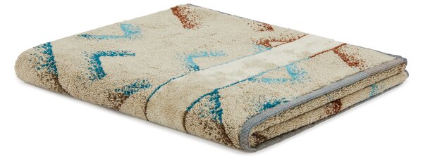Telo Bagno In Acrilico Dralon Kanzi 95X150 Carrara Moderno Turchese Caleffi
