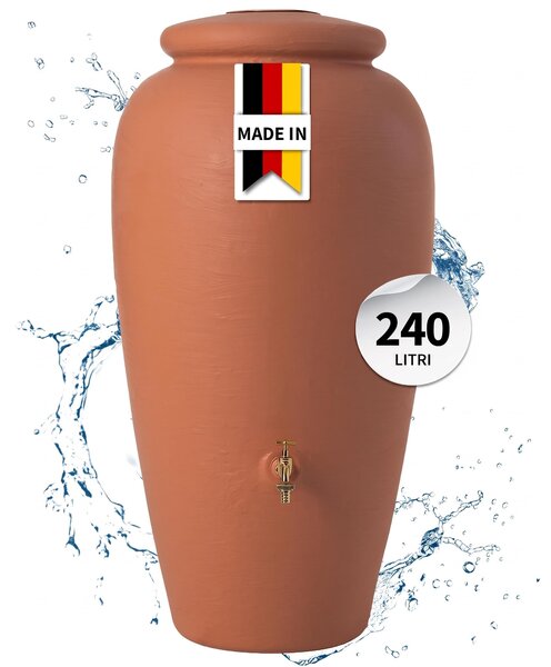 GARANTIA anfora 240 litri terracotta