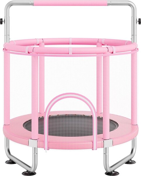 Trampolino da 55" per bambini Mini trampolino per bambini piccoli con rete per interni ed esterni