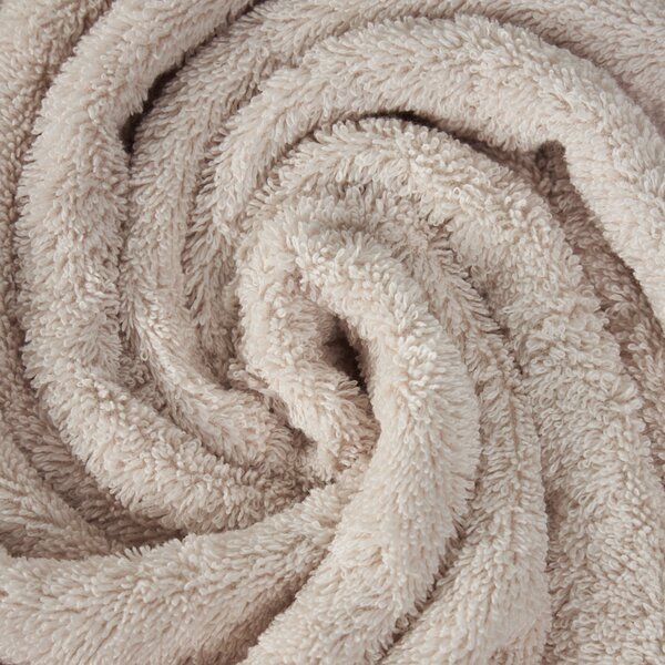 Asciugamano Con Ospite In Acrilico Dralon Fiocco 40X60+60X100 Bellora Continuat. Tinta Unita Rosa Caleffi