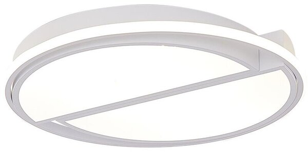 Plafoniera LED 8990-50x50x10 con telecomando Colore della luce/luminosità regolabile all'interno Cornice 4500 Kelvin Bianco freddo A+
