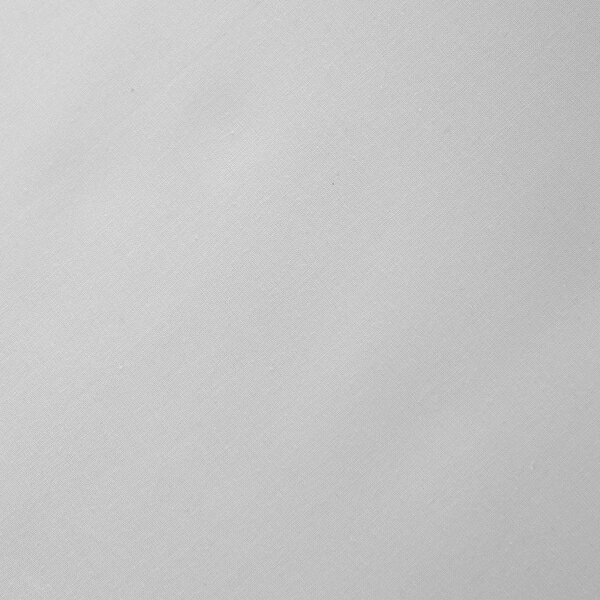 Lenzuolo con angoli grigio in percalle di cotone 185x200 cm Cotton Percale – Bianca