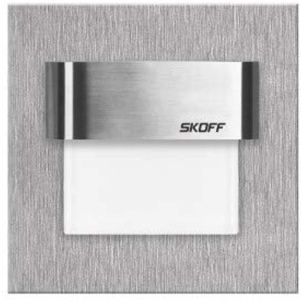SKOFF - SKOFF Lampada da parete a LED ML-TAN-K-H-1 TANGO acciaio inox(K) caldo(WW,3000K) IP20