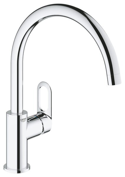 GROHE Start Flow Miscelatore da cucina bocca girevole cromo