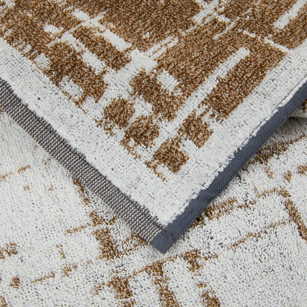 Telo Bagno In Acrilico Dralon Scratch 95X150 Trussardi Moderno Brown Caleffi
