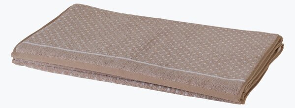 Telo Bagno In Cotone Pois 100x150 Carrara Bruciato Caleffi