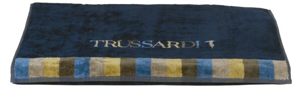 Telo Bagno In Acrilico Dralon Turquoise-coast 95X150 Trussardi Moderno Blu Caleffi