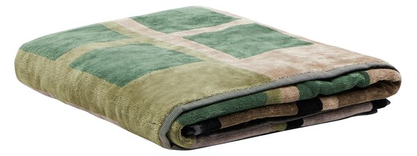 Telo Bagno In Acrilico Dralon Barcellona 95X150 Carrara Moderno Verde Caleffi
