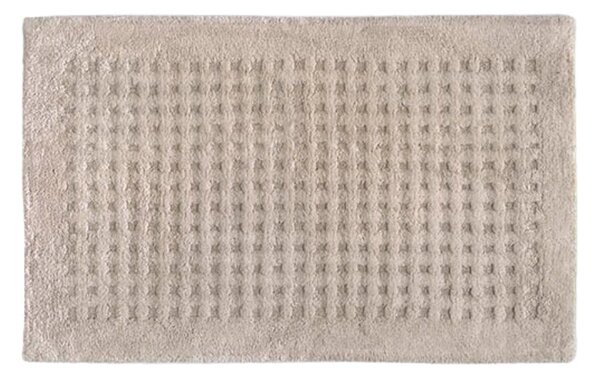 Tappeto D'arredo In Cotone Fiocco 50x80 Bellora Continuat. Moderno Sabbia Caleffi