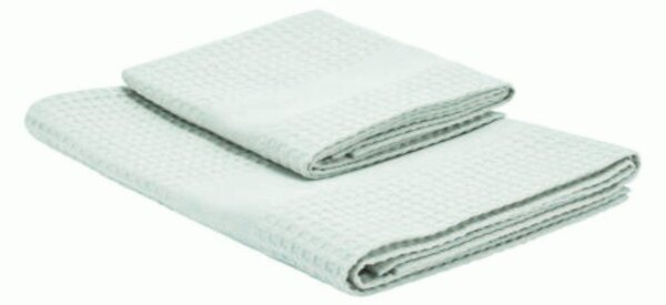 Asciugamano Con Ospite In Nido D'ape Ape 40X60+60X100 Bellora Continuat. Tinta Unita Thea Caleffi