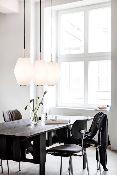 Lampada a sospensione Northern, Bianco, Soggiorno, Metallo