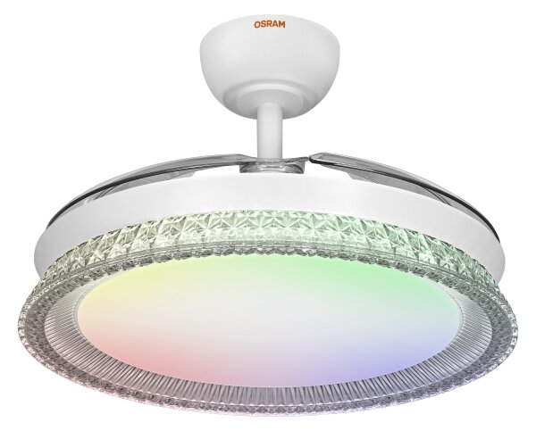 Osram - lampada LED RGB dimmerabile CIERZO con ventilatore, 35W/230V, 3000-6500K + telecomando