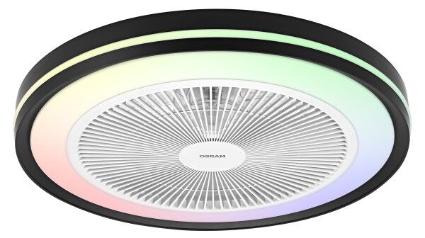 Osram - Lampada LED RGB dimmerabile con ventilatore MURLAN LED/26W/230V 3000-6500K + telecomando
