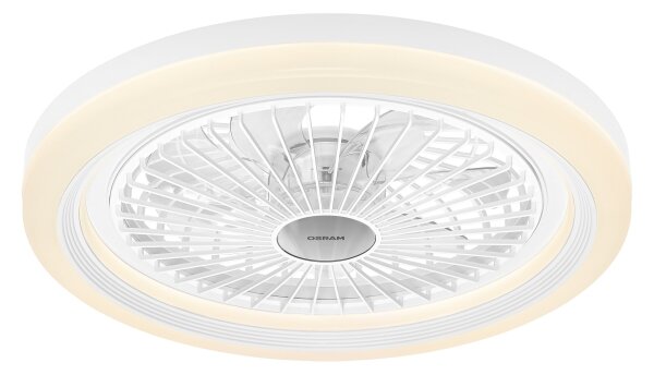 Osram - Lampada LED dimmerabile con ventilatore SOLANO LED/26W/230V 3000/4000/6500K + telecomando