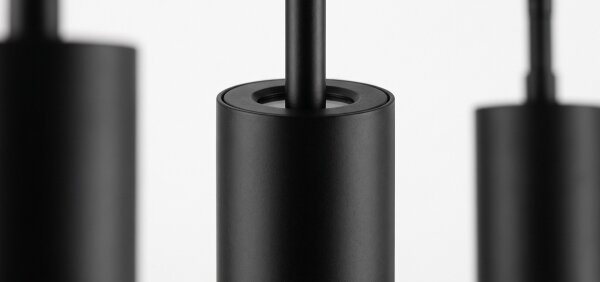 Philips - Lampada a sospensione con cavo per sistema a binario EASYLINK, 3x GU10/7W/230V, 1 m, nera
