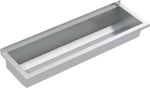 KWC AR Vaschetta di lavaggio, PLANOX, acciaio inox, W.-Mont., 1000x210x382 mm, senza banco a braccio