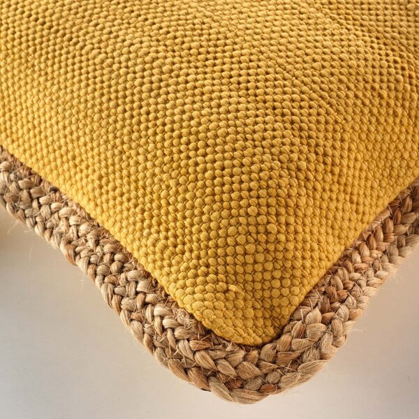 Cuscino decorativo in juta 45x45 cm Akina - douceur d'intérieur