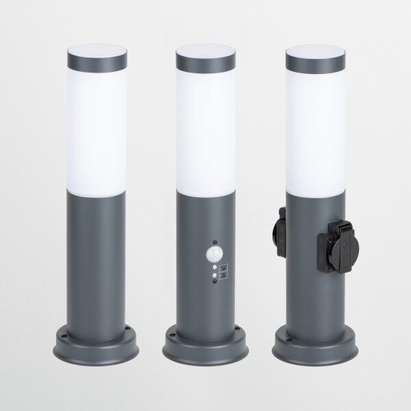 Brilagi - Lampada da esterno NOVA 1xE27/15W/230V 40 cm IP44 antracite
