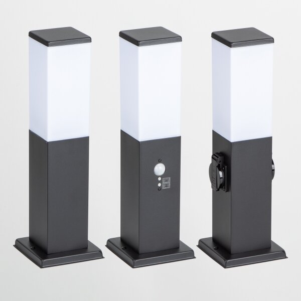 Brilagi - Lampada da esterno con sensore di movimento NOVA 1xE27/15W/230V 40 cm IP44 nero
