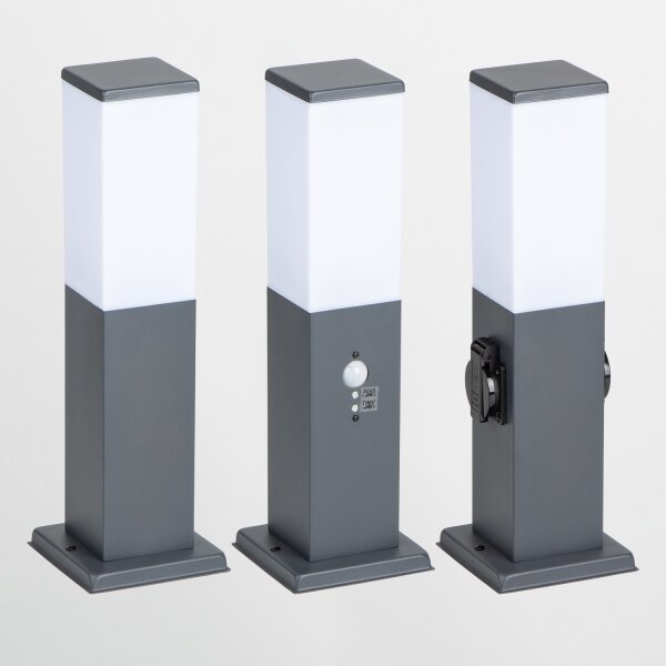 Brilagi - Lampada da esterno NOVA 1xE27/15W/230V 40 cm IP44 antracite