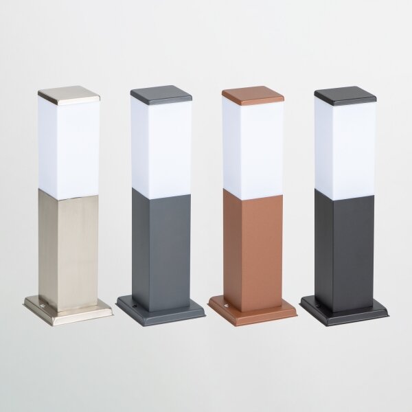 Brilagi - Lampada da esterno NOVA 1x E27/15W/230V, 40 cm, IP44, cromo opaco