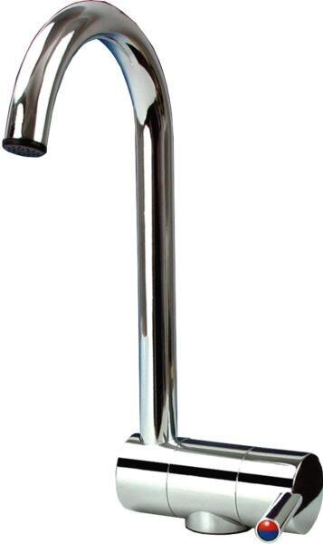 Miscelatore monocomando TREND-A con bocca in metallo