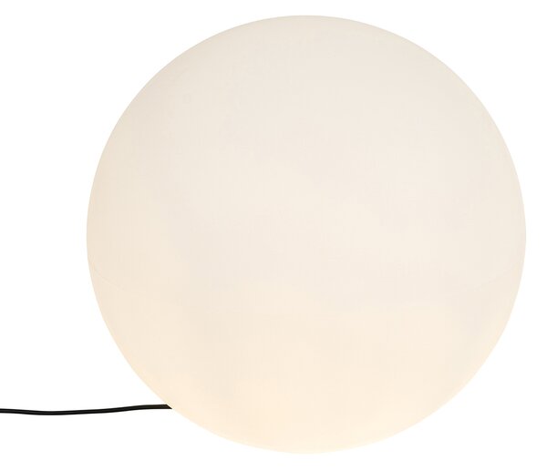 Moderne buiten vloerlamp wit 56 cm IP65 - Nura