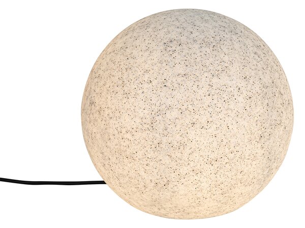Lampada da esterno moderna grigia 35 cm IP65 - Nura