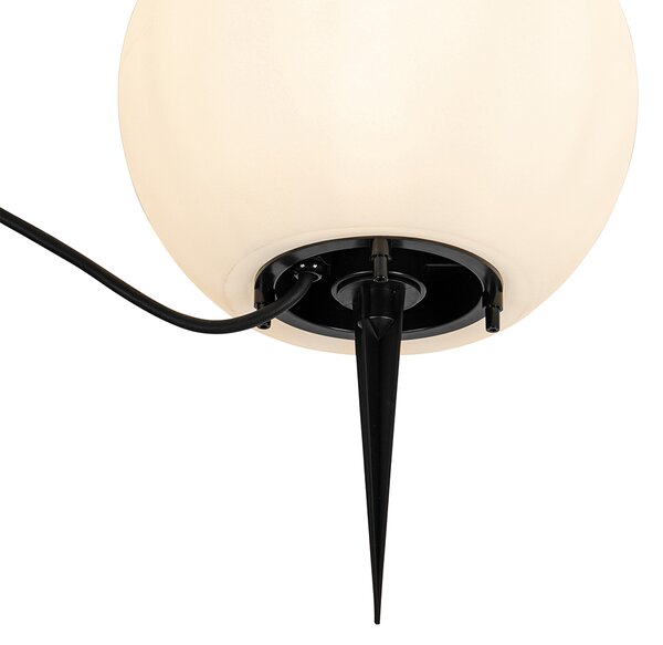 Lampada da esterno smart bianca 25 cm IP65 incl. WiFi A60 - Nura