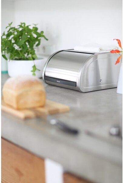 Porta pane in acciaio Roll Top - Brabantia