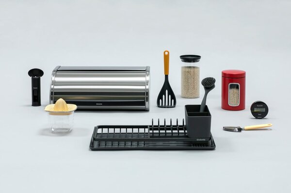Porta pane in acciaio Roll Top - Brabantia